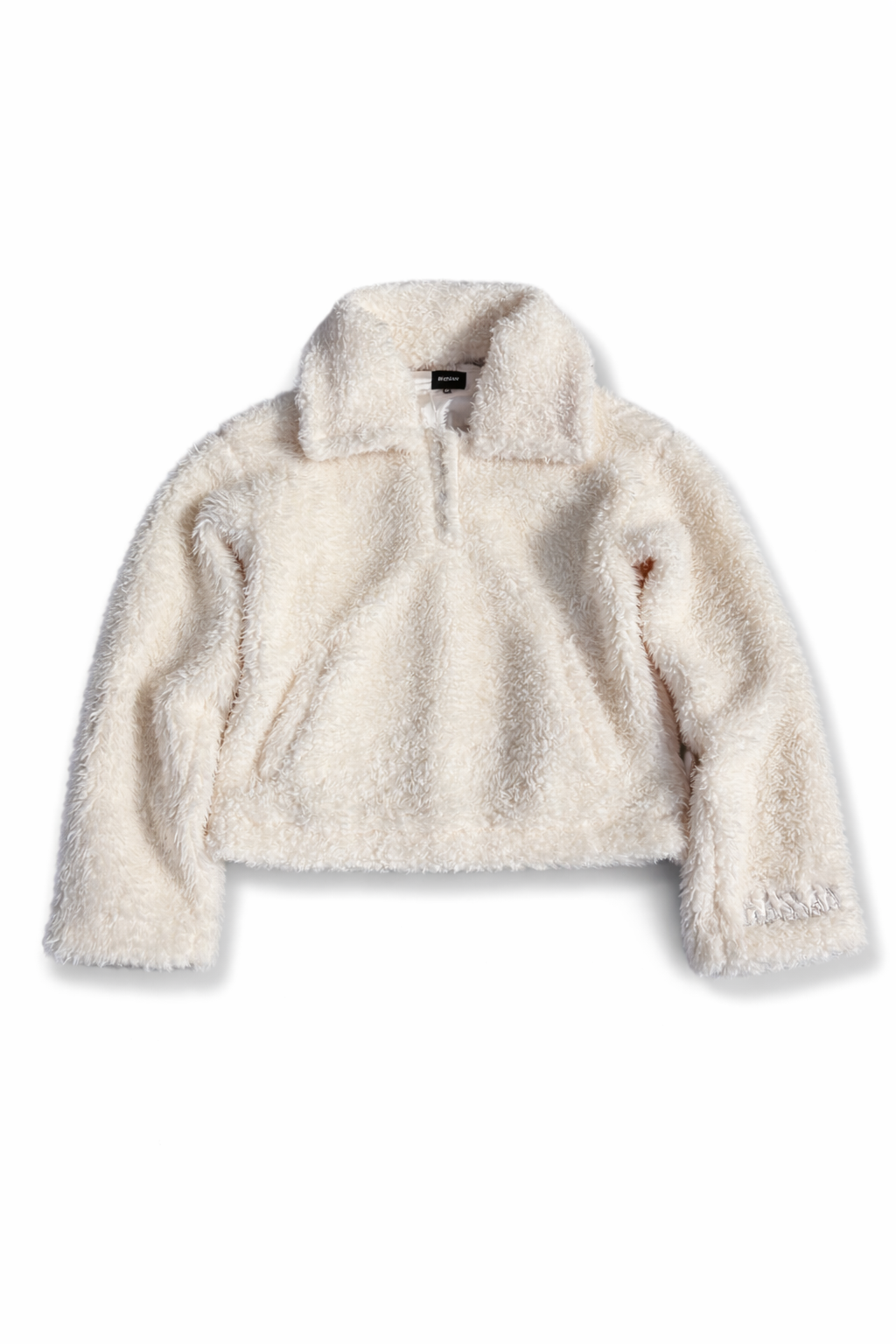 blanc/rose fleece jacket